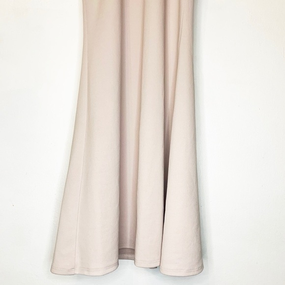 Revolve Katie May Legacy Crepe Bodycon Off The Shoulder Gown Dress in Blush sz 0 - Picture 6 of 10